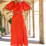 VESTIDO CORAL