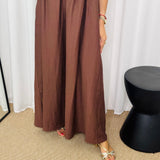 VESTIDO CASTANHO
