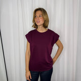 T-SHIRT BORDEAUX