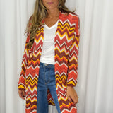 KIMONO TRICOT TELHA