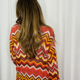 KIMONO TRICOT TELHA