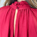 TÚNICA FLUIDA BORDEAUX