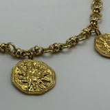 COLAR/CHOKER MEDALHAS