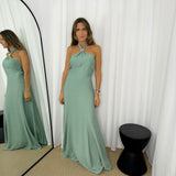 VESTIDO VERDE ÁGUA