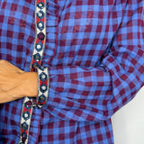 TÚNICA VICHY AZUL