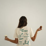 T-SHIRT CRU CAFÉ LE MOT