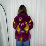 KIMONO VELUDO BORDADOS