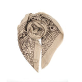 ECHARPE BANDANAS BEGE