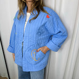 KIMONO BORDADOS AZUL
