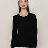 CAMISOLA 100% CASHMERE PRETA