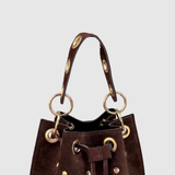 CARTEIRA CASTANHA TACHAS - shipping from 27/10