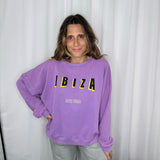 SWEATSHIRT IBIZA LILAS