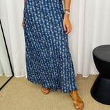 CONJUNTO TOP E SAIA ESTAMPADO