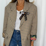 BLAZER CURTO ESCOCÊS