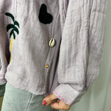 CAMISA TIE DYE BORDADOS ROSA