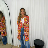 KIMONO TRICOT TELHA