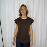 T-SHIRT CASTANHA
