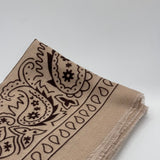 ECHARPE BANDANAS BEGE