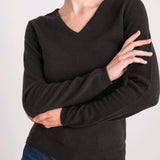 CAMISOLA 100% CASHMERE CHOCOLATE