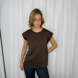 T-SHIRT CASTANHA