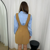 VESTIDO CAMEL