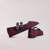 SVETI STEFAN DOUBLE LACE BORDEAUX