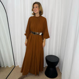 VESTIDO CAMEL