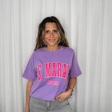 T-SHIRT LILAS