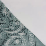 ECHARPE BANDANAS VERDE ÁGUA