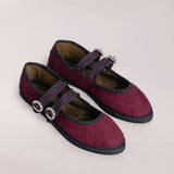 SVETI STEFAN DOUBLE LACE BORDEAUX