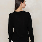 CAMISOLA 100% CASHMERE PRETA