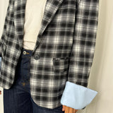 BLAZER VICHY DOBRAS AZUIS