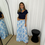 SAIA FLORES AZUL