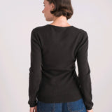 CAMISOLA 100% CASHMERE CHOCOLATE