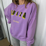 SWEATSHIRT IBIZA LILAS