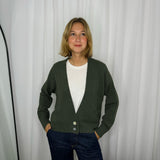 CARDIGAN CURTO VERDE