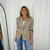 BLAZER CURTO ESCOCÊS