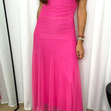VESTIDO ROSA TULE