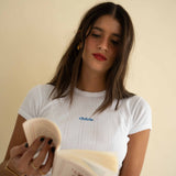 T-SHIRT CHÉRIE AZUL LE MOT
