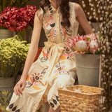 VESTIDO CRU FLORES