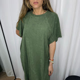 VESTIDO TURCO CAQUI
