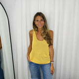 TOP MALHA MOSTARDA