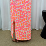 VESTIDO ALGODÃO ANIMAL PRINT NEON
