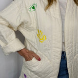KIMONO BORDADOS CRU