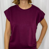 T-SHIRT BORDEAUX