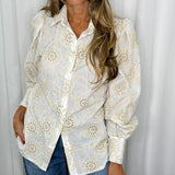 CAMISA BORDADOS CRU