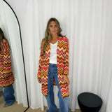 KIMONO TRICOT TELHA