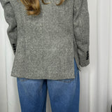 BLAZER TWEED CINZA