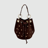 CARTEIRA CASTANHA TACHAS - shipping from 27/10