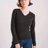 CAMISOLA 100% CASHMERE CHOCOLATE